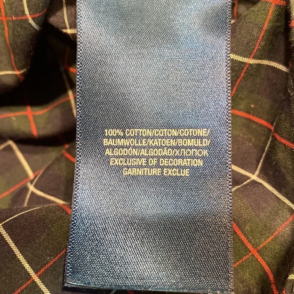 Ralph Lauren Button Down Plaid 24 mo